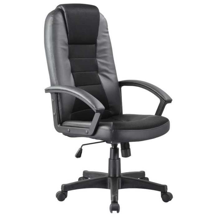Silla de oficina SOC0018 (Eco-cuero/Tela)